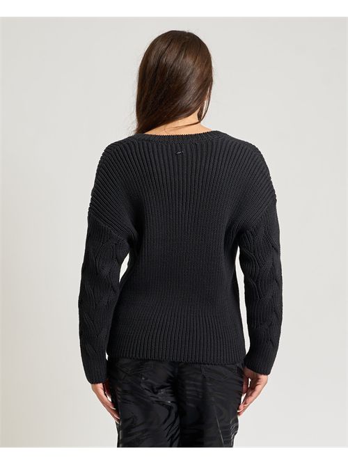 Maglione donna AX con scollo a V ARMANI EXCHANGE | XW001771-AF16638UC001